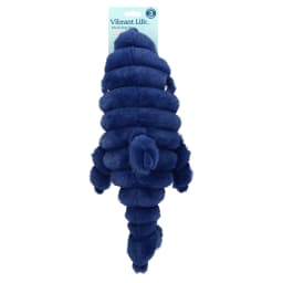 Vibrant Life Blue Shark Plush Dog Toy with Squeaker, Chew Level 3 - Thumbnail 7