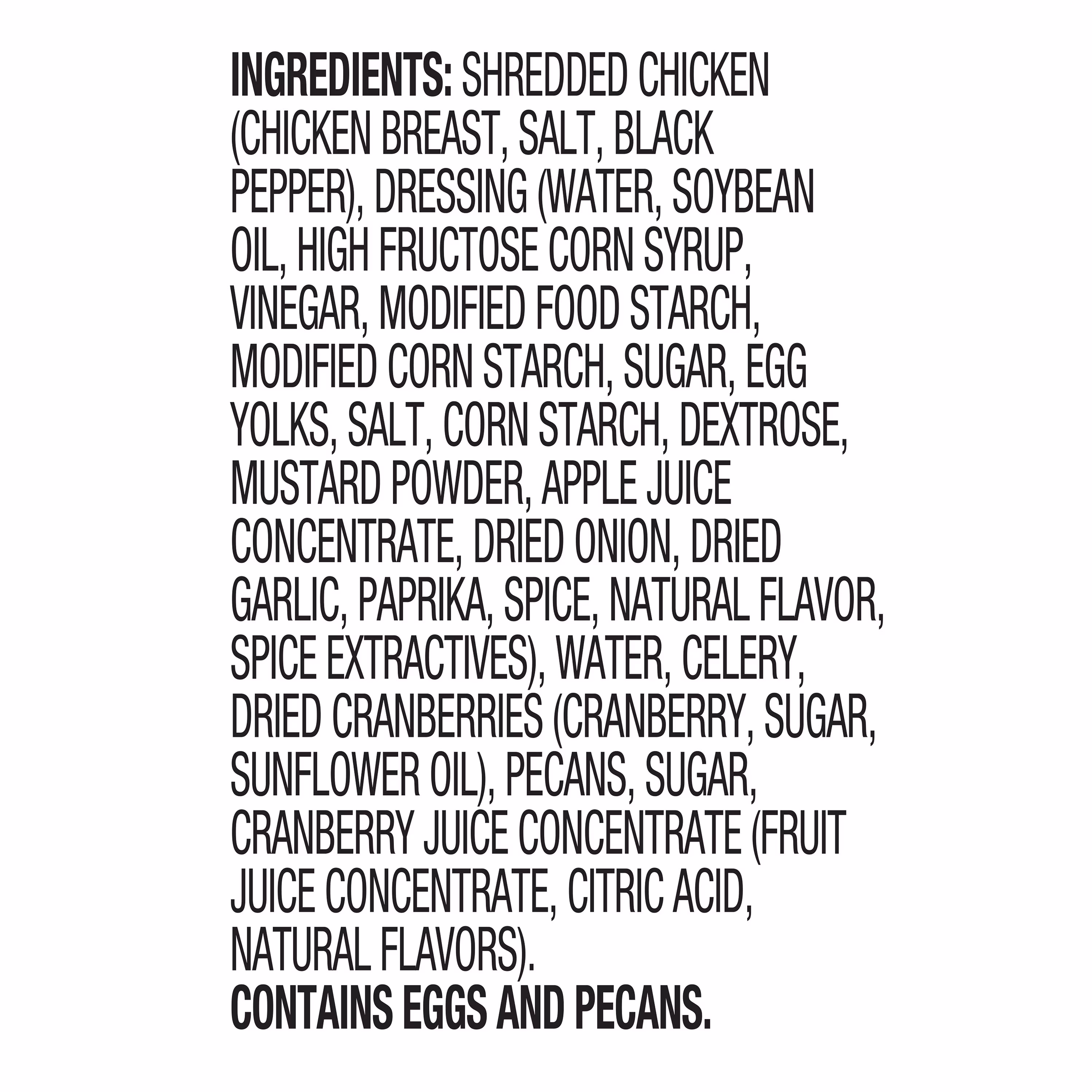 Freshness Guaranteed White Meat Chicken Salad with Cranberries, Celery, and Pecans, 12 oz - Thumbnail 4