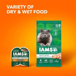 Iams Proactive Health Chicken Dry Cat Food For Senior Cats, 7 Lb Bag - Thumbnail 5