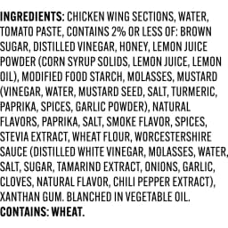 Tyson Any'tizers Honey BBQ Flavored Bone In Chicken Wings, 22 oz (Frozen, Fully Cooked) - Thumbnail 10