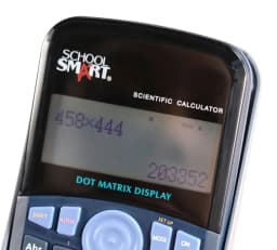 School Smart Scientific Digit Calculator, 5-1/8 x 3 x 1/4 Inches, CS-209, Black - Thumbnail 10
