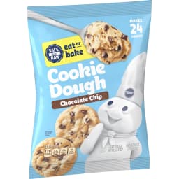 Pillsbury Ready to Bake Chocolate Chip Cookie Dough, Makes 24 Cookies, 16 oz - Thumbnail 10