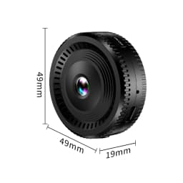 1080P Mini Action Camera with Night Vision, 2MP Micro Camcorder for Outdoor Sports, 64GB Card Included (Black) - Thumbnail 11