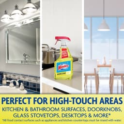 (8 pack) Windex Multi-Surface, Disinfectant, and All-Purpose Cleaner, Spray Bottle, Citrus Scent, 32 fl oz - Thumbnail 4