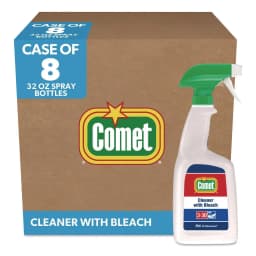 Comet® Cleaner with Bleach, 32 oz Spray Bottle, 8/Carton - Thumbnail 2
