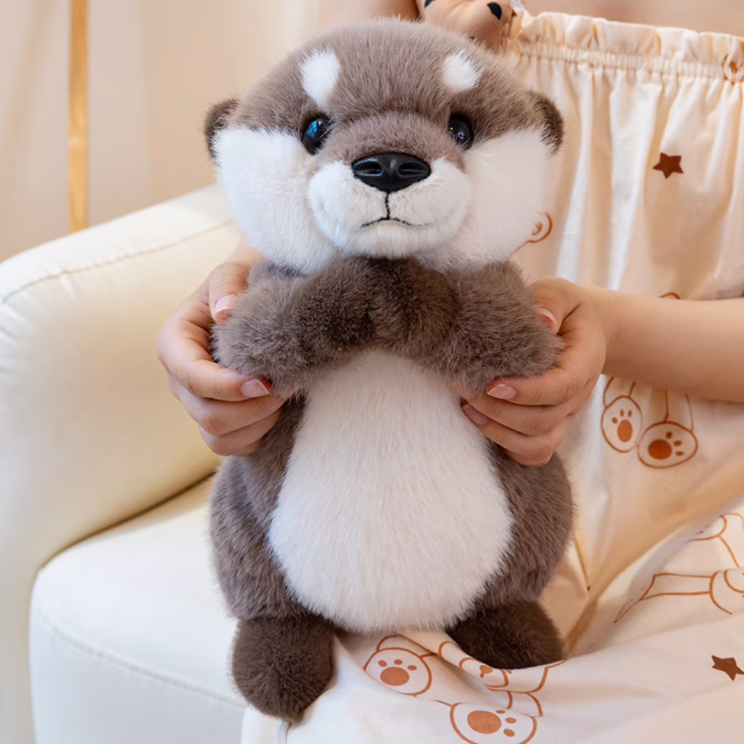 Cuddly Sea Otter Stuffed Animal-Cute OtterPlush Soft Plush Toy Birthday Gift for Kids Girls Boys - Thumbnail 7