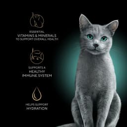 Sheba Wet Cat Food Cuts in Gravy Delicate White Fish & Tuna Entree, 2.6 oz Perfect Portions Twin-Pack Tray - Thumbnail 3