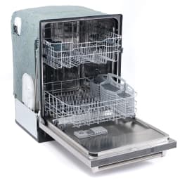 Cosmo 3 Piece Kitchen Appliance Package with 36" Freestanding Dual Fuel Range Kitchen Stove 24" Built-in Fully Integrated Dishwasher & French Door - Thumbnail 3