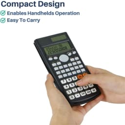 Mr. Pen- Scientific Calculator, Solar Power, 2 Line Calculator - Thumbnail 8