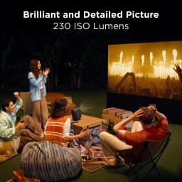 TCL C1 GTV Portable Projector with Google TV (New) - Native 1080P, Built-in Gimbal, Wi-Fi and Bluetooth, 30 - Thumbnail 4