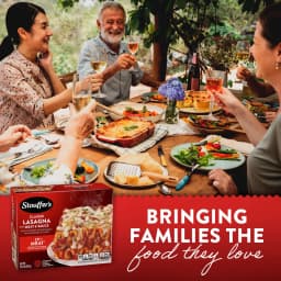 Stouffer's Lasagna with Meat & Sauce, Single Serve, Frozen Entrees for One, Ready to Cook Easy Dinners, Protein Frozen Meals 10.5 oz - Thumbnail 4