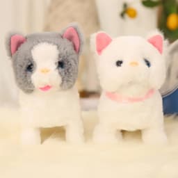 MeetYTOYS Interactive Puppy Toy, Pet Dog That Walks, Soft Stuffed Animal Robot Birthday Gifts for Kids Christmas Clearance - Thumbnail 4
