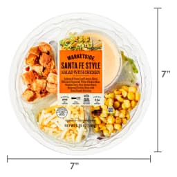 Marketside Santa Fe Style Salad with Chicken, 6.35 oz Bowl (Fresh) - Thumbnail 5