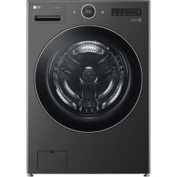 LG WM6700HBA 5.0 Cu. Ft. Black Steel Front Load HE Stackable Smart Washer - Thumbnail 1