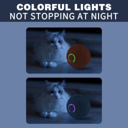 Kyusrd Interactive Dog Toys Dog Ball 2025 New Motion Activated Automatic Rolling Ball Toy for Small/Medium Dogs USB Rechargeable - Thumbnail 8