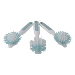 GoodCook PROfreshionals 3-Piece BPA-Free Kitchen Dish Brush Set, Teal - Thumbnail 2