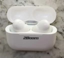 RHEA- 2Boom - Vive Air - White Bluetooth Wireless Ear Buds W. Charger/Carrying Case - Thumbnail 6