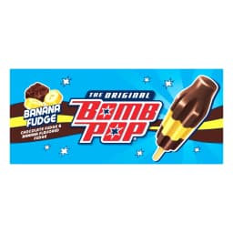 Bomb Pop Banana Fudge Freeze Ice Pop, Frozen Freezer Dessert, 12 Pack - Thumbnail 13