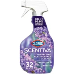 Lavender & Jasmine Multi-Surface Cleaner Spray Bottle Bleach Free - 32 fl oz - Thumbnail 1
