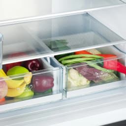 Cosmo 30 in. Vista Coll 17.5 cu. ft. Counter Depth 3-Door French Door Refrigerator, Handles, Matte Black - Thumbnail 7