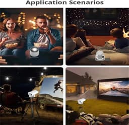 Kothab Retro Console Projector - 2-In-1 Professional Game Projector, 4k Hd Projector With Built-In Retro Games - Thumbnail 6