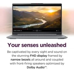Lenovo IdeaPad Slim 3i Laptop, 15.6" FHD 1920 x 1080 LCD Display, Intel N150, Win 11 Pro (8GB DDR5 RAM - 128GB UFS) - Thumbnail 4