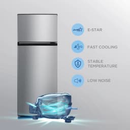 Mainstays 7.2 cu. ft. Energy Star 2-Door Refrigerator/Freezer with LED Lighting - Thumbnail 2