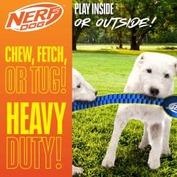 Nerf Dog Vortex Chain Tug Dog Toy with Durable Braided Nylon, 25 inch - Thumbnail 3