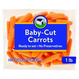 Fresh Produce, Baby Peeled Carrots, 1lb Bag - Thumbnail 1