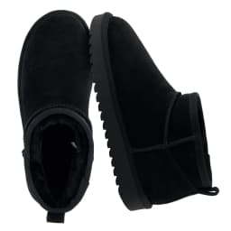 Cushionaire Hip 2 Genuine Suede Ankle Boots for Women, Cozy Faux Shearling Lining Pull On Winter Womens Boots - Thumbnail 1