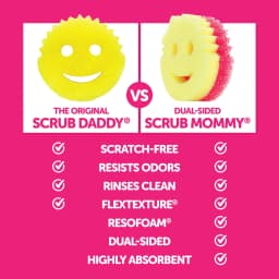 Scrub Daddy Scrub Mommy Winter Snowflake Non-Scratch Cleaning Sponge - Thumbnail 10
