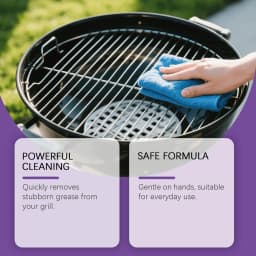 Fast Acting Heavy Duty Grill Degreaser Spray, 2026 New BBQ Grill Cleaner, Multi Functional Grease Remover for Outdoor Grill, Grill Cleaning Spray - Thumbnail 9
