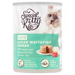 (6 pack) Special Kitty Ocean Whitefish Dinner Pate Wet Cat Food, 13 oz Can - Thumbnail 2