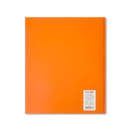 Pen+Gear Letter Size 3-Prong Paper Folder, 9.5" x 11.5", Orange - Thumbnail 5