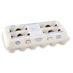 Great Value Cage-Free Extra Large White Eggs, 18 Count - Thumbnail 1