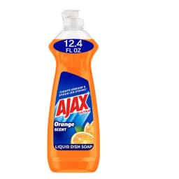 Ajax Ultra Triple Action Dishwashing Liquid Dish Soap, Orange Scent, 12.4 Fluid Ounce - Thumbnail 1