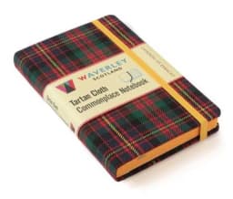 Waverley Genuine Tartan Cloth Commonplace Notebook: Cameron of Erracht: Waverley Genuine Scottish Tartannotebook (Hardcover) - Thumbnail 1