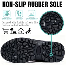 Knivor Waterproof Winter Snow Boots for Women Fleece Lined Non Slip Side Zipper Cozy Ankle Boots for Outdoor Daily Cold Weather Footwear - Thumbnail 6