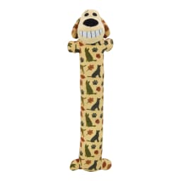 Multipet Fall Pattern 12” Smiling Dog 2pc Dog Toy Value Pack - Thumbnail 2