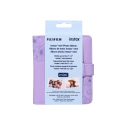 Fujifilm instax Mini Purple Floral Album - Thumbnail 4