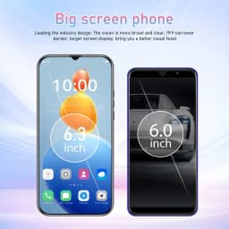 FYTPOV Android Phone, Android 6.3-inch Incell 4G Version 2 + 16G Smart Phone, Cell Phones Unlocked - Thumbnail 4