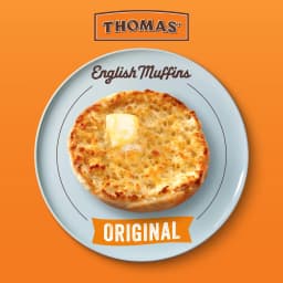 Thomas' Original English Muffins, 6 count, Kosher Plain English Muffins, 13 oz Tray - Thumbnail 3