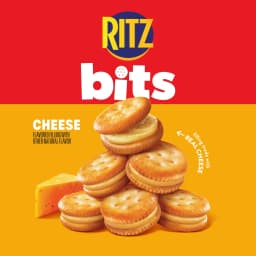RITZ Bits Cheese Sandwich Crackers, Lunch Snacks for Kids and Adults, 10 Snack Packs - Thumbnail 4