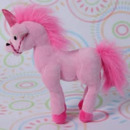Snuggle Stuffs Girls Plush Magical Pink Unicorn Stuffed Animal, 11" - Thumbnail 9