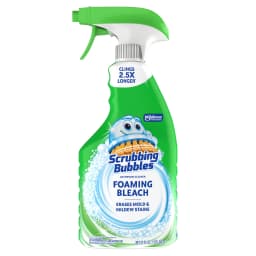 Scrubbing Bubbles Foaming Bleach Bathroom Shower & Tub Cleaner Spray, Mold & Mildew Stain Remover, 32 oz - Thumbnail 8