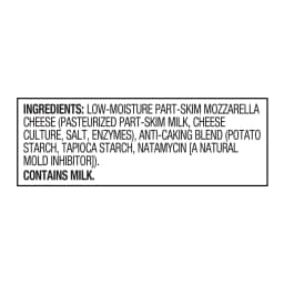 Great Value Low-Moisture Part-Skim Mozzarella Finely Shredded Cheese, 8 oz Bag - Thumbnail 5