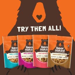 Bear Naked Fit Vanilla Almond Crisp Granola, 5g Protein, Fiber Bag, 12 oz - Thumbnail 6