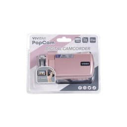 Vivitar PopCam Digital Camcorder, 48MP, Full HD 1080p Video Camera with 3" Flip Screen, 16x Digital Zoom, Built-in Microphone, Compact Vlogging - Thumbnail 7