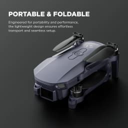 Vivitar SkyHawk GPS Foldable Aerial Drone for Adults with 2.7K HD Camera, 16-Minute Flight Time & Wireless Controller - Thumbnail 8