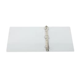 Pen+Gear Durable View Binder, 2-Inch Rings, White, 1 Count, 520-Sheet Capacity - Thumbnail 8
